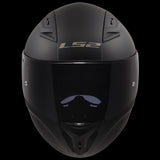 LS2 Centric Motorcycle Helmet w/ Dk Smoke Shield Matte Blk