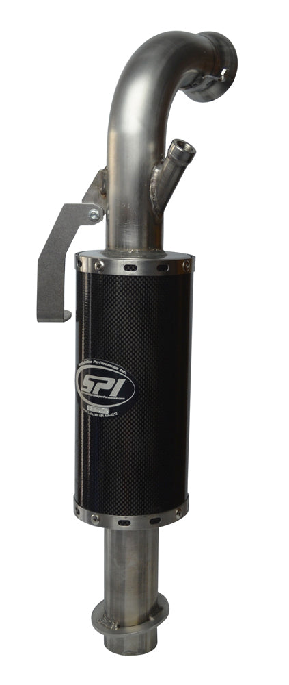 Lightweight Silencer 850 Carbon Fiber Stainless