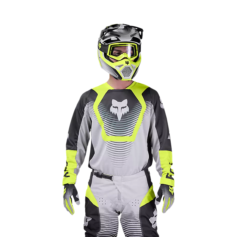 Fox Racing - 180 Collect Jersey - Grey/Yellow - M