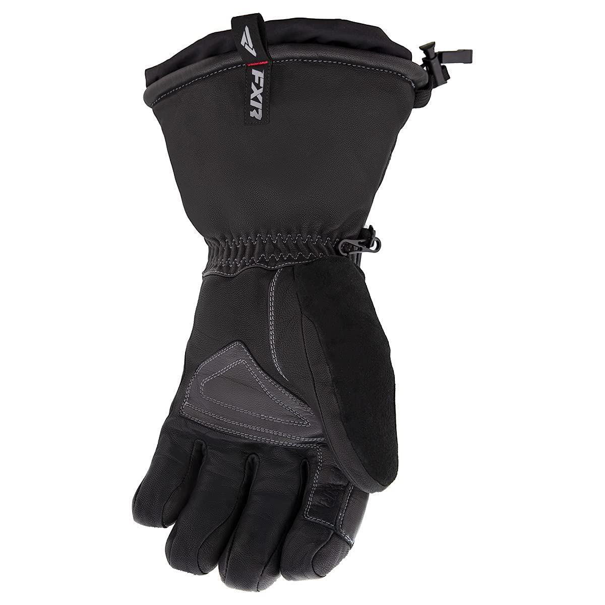 FXR Racing - Leather Gauntlet Glove - Black