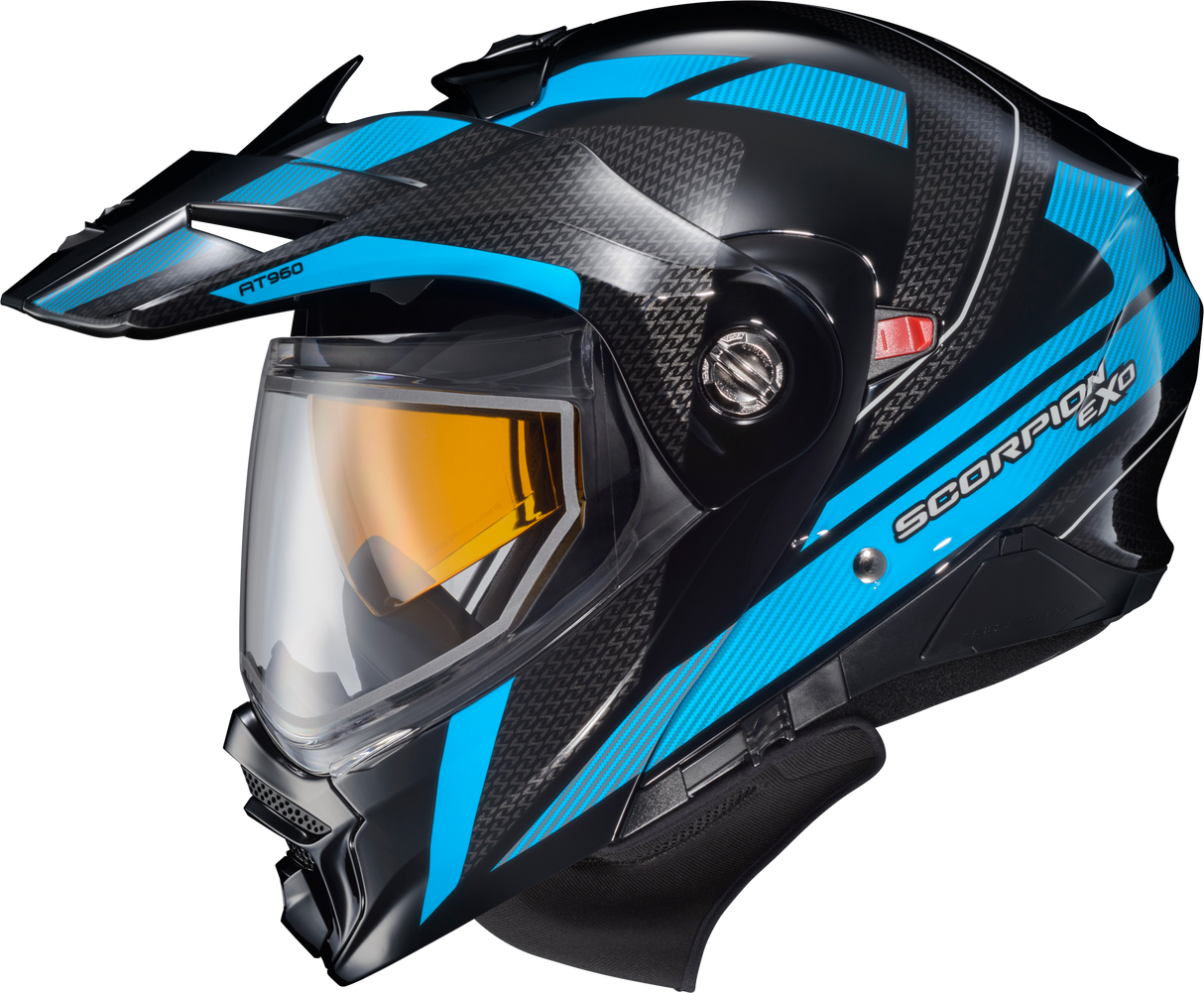 Exo At960 Cold Weather Helmet Hicks Light Blue Sm (Electric)