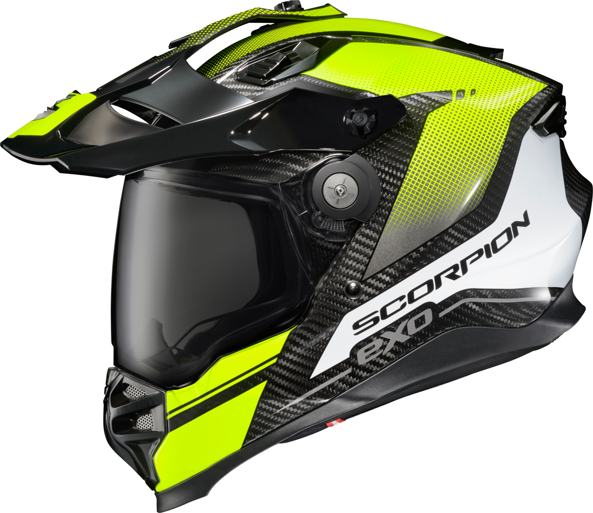 Scorpion - XT9000 Carbon Full Face Helmet Trailhead Hi Vis Md