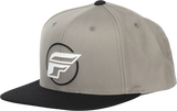 Fly Half Wing Hat Grey