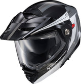 Exo At960 Modular Helmet Topographic 2 Blk/Wht/Grey Sm