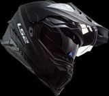 LS2 - Explorer XT Solid Adventure Motorcycle Helmet