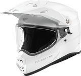 Trekker Solid Helmet White Xs - Cycle City Outdoors