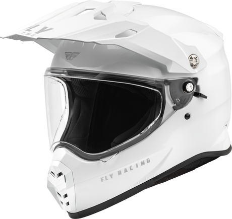 Trekker Solid Helmet White Xs - Cycle City Outdoors