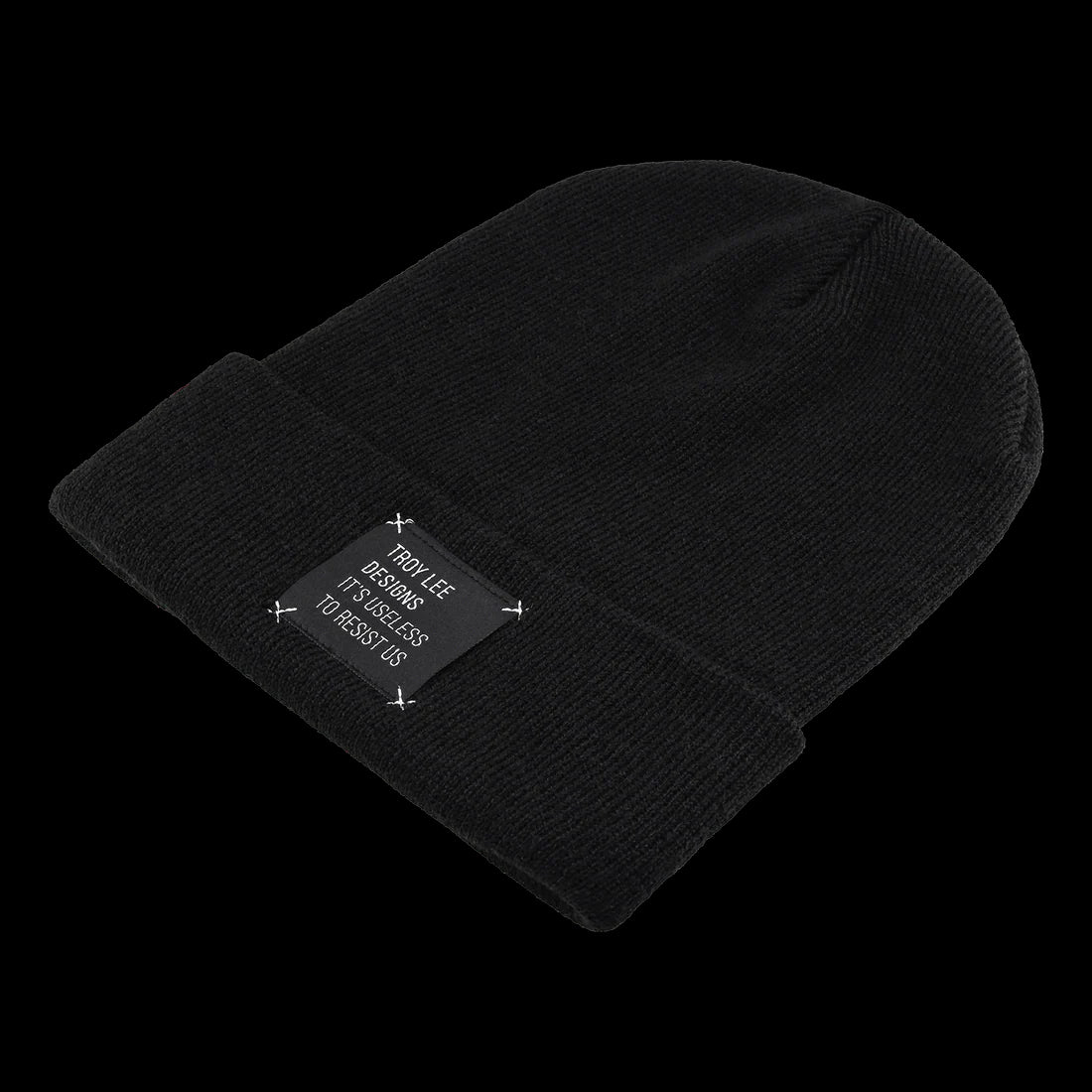 Troy Lee Designs Black Beanie Useless OSFA