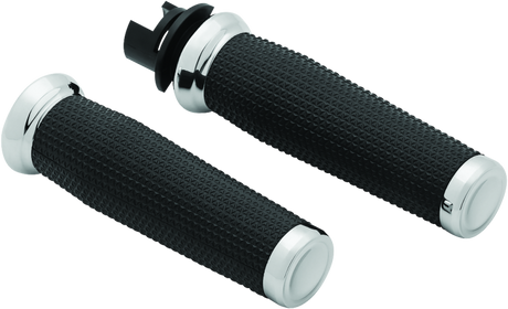 Kuryakyn Thresher Grips 14-17 Indian Models Chrome - Cycle City Outdoors