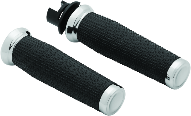 Kuryakyn Thresher Grips 14-17 Indian Models Chrome - Cycle City Outdoors