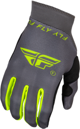 Pro Lite Gloves Charcoal/Hi Vis 3x - Cycle City Outdoors