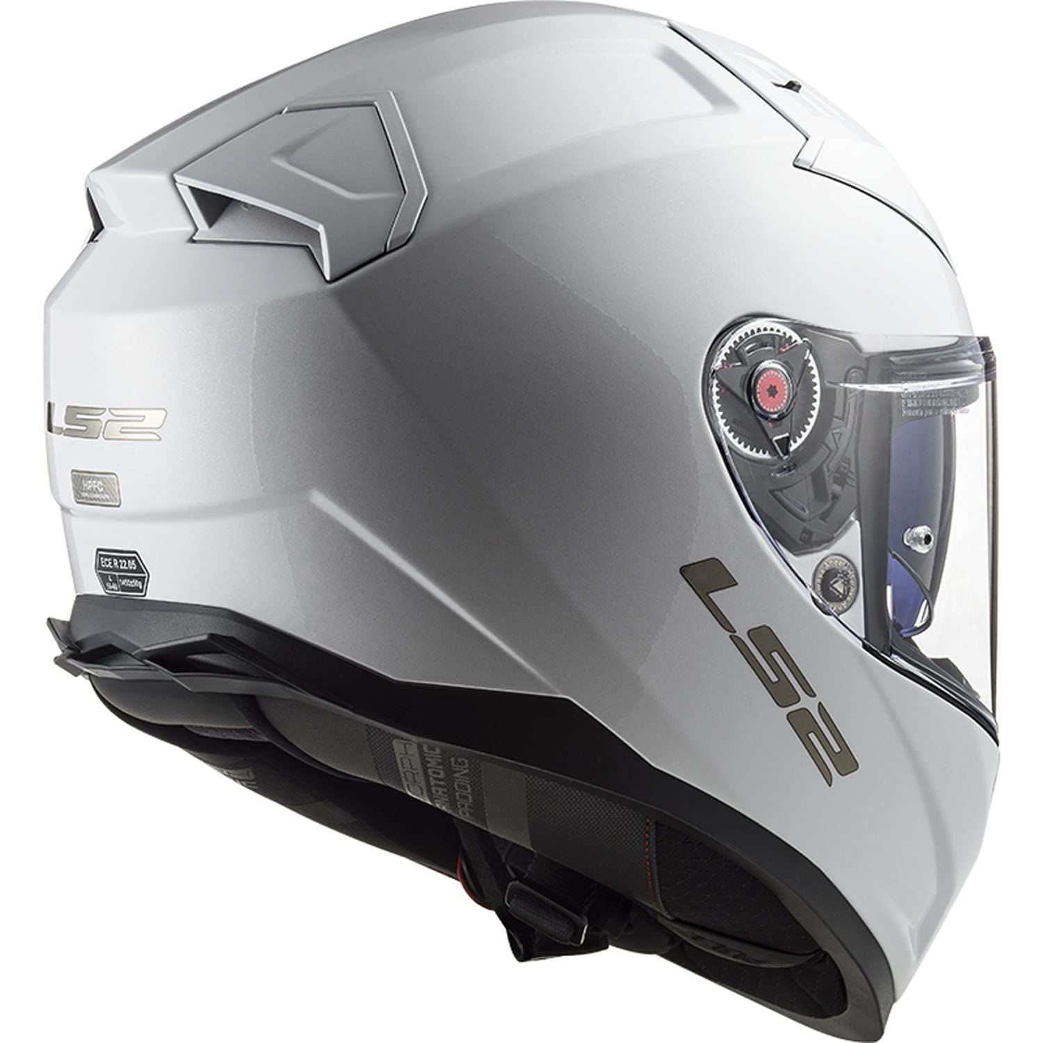 LS2 Citation II Solid Helmet - Gloss White LS2 Citation II Solid Helmet - Gloss White
