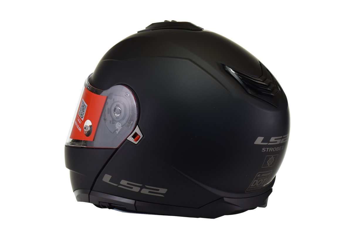 LS2 Strobe II Modular Helmet | Solid | Matte Black, Gloss Black & Gloss White | XS–5XL | 908-1011