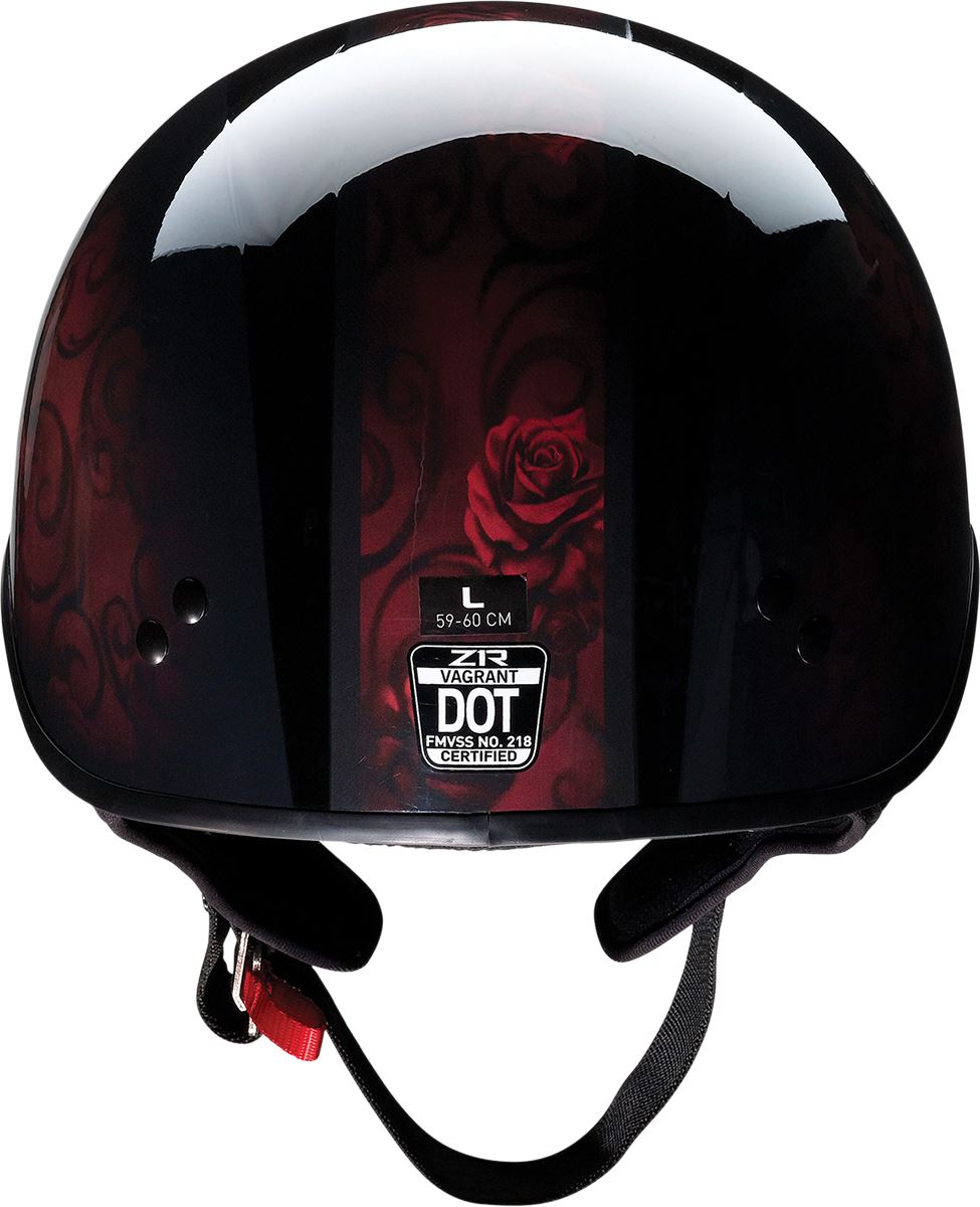 Z1R Vagrant Helmet - Red Catrina