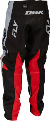 Youth Kinetic Dbk Pants Grey/Black/Red Sz 18