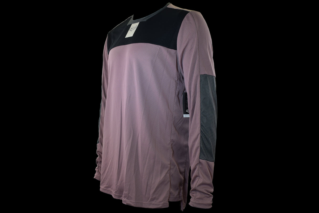 Fox Racing - Defend Fox Head Long Sleeve Jersey - Plum Perfect - L