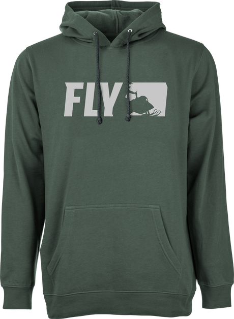 Fly Primary Hoodie Alpine Green Sm - Cycle City Outdoors