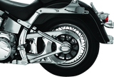 Kuryakyn Boomerang Frame Covers 08-17 Softails Chrome - Cycle City Outdoors