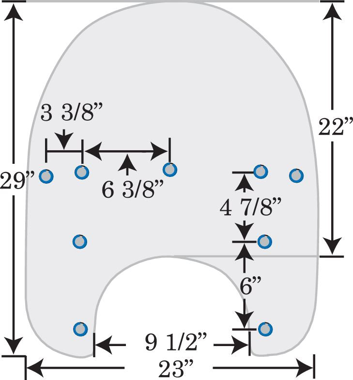 MEMPHIS SHADES Road King Replacement Plastic