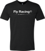 Fly Trademark Tee Black Sm - Cycle City Outdoors