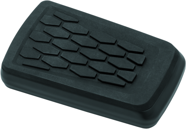 Kuryakyn Hex Brake Pedal Pad Black - Cycle City Outdoors