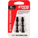 Stans - NoTubes Alloy Valve Stems - Black - 35mm