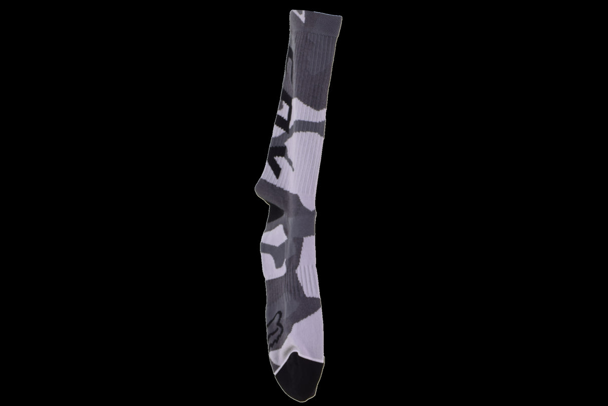 Fox Racing - Camo Cushioned Crew Sock - Black Camo - L/XL