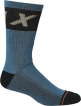 Fox Racing - 8" Winter Wool Sock - Slate Blue - L/XL