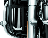 Kuryakyn Radiator Grills For Twin Cooled Models Chrome & Black (Pair) - Cycle City Outdoors