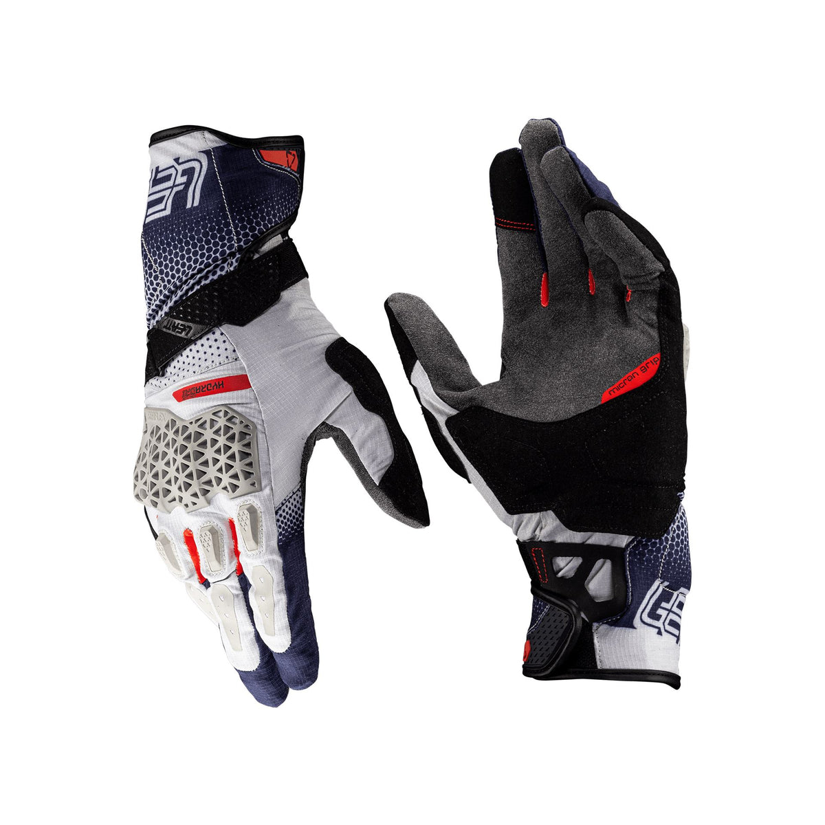 Leatt ADV HydraDri 5.5 Motorcycle Gloves | Waterproof Standard Length