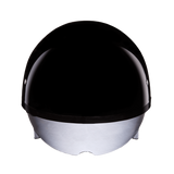 D.O.T. Daytona Skull Cap W/ Inner Shield- Hi-Gloss Black
