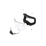 Leatt Velocity 6.5 Iriz Goggle | Stealth Black / Grey Bronze | 68% VLT | OTG