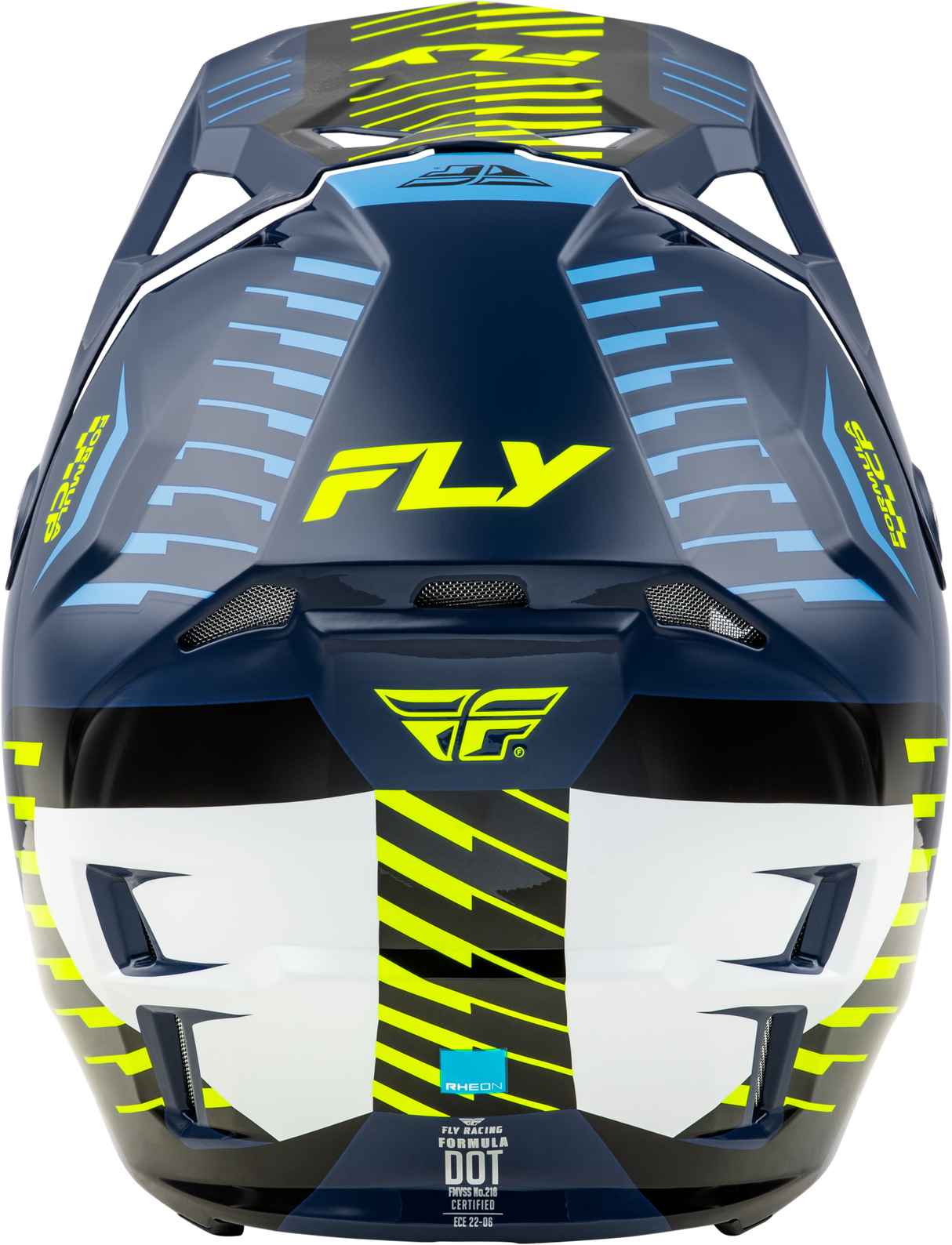 Formula Cp Slice Helmet Navy/Hi Vis/White Sm - Cycle City Outdoors