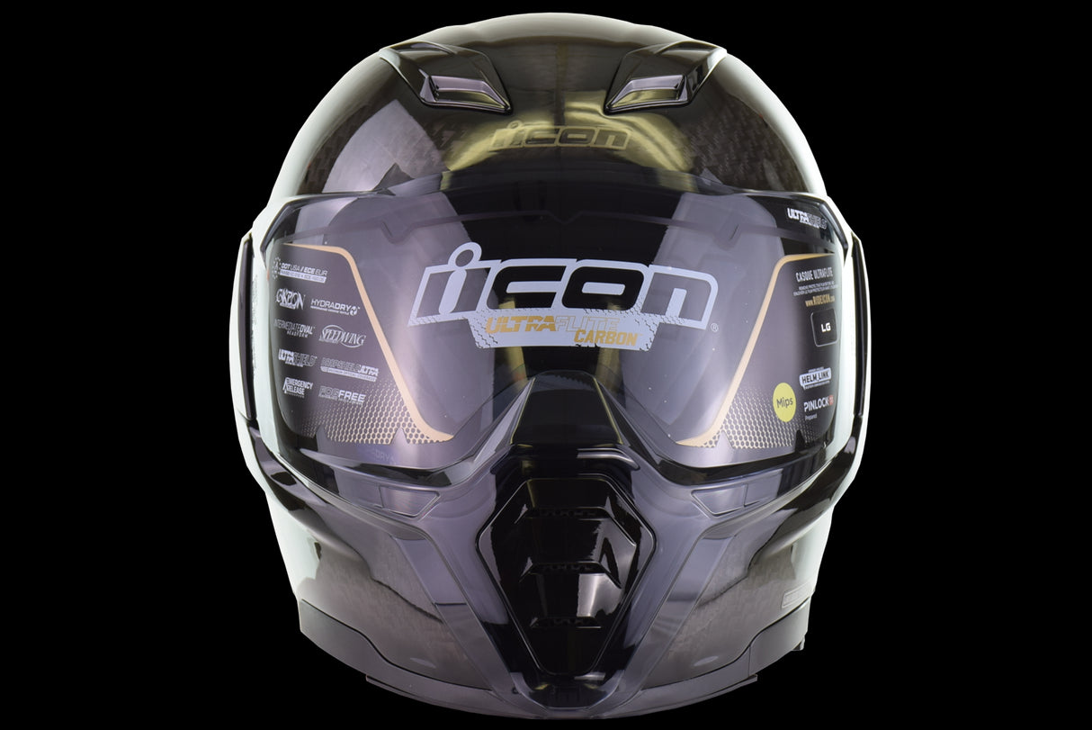 ICON Ultraflite™ Helmet - Carbon - MIPS® - Black