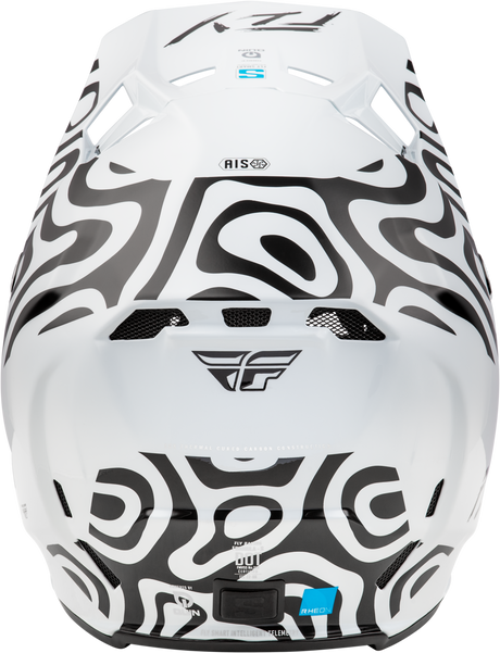 Youth Formula S Carbon Abyss Helmet White/Black Yl - Cycle City Outdoors