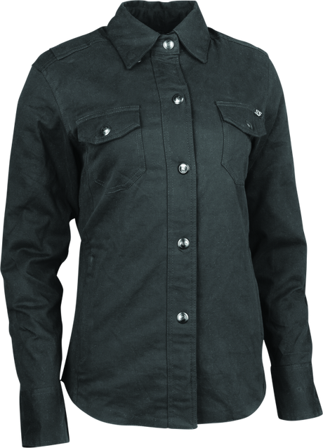 Speed and Strength Speed Society Armored Moto Shirt Black Womens - 3XL - Cycle City Outdoors