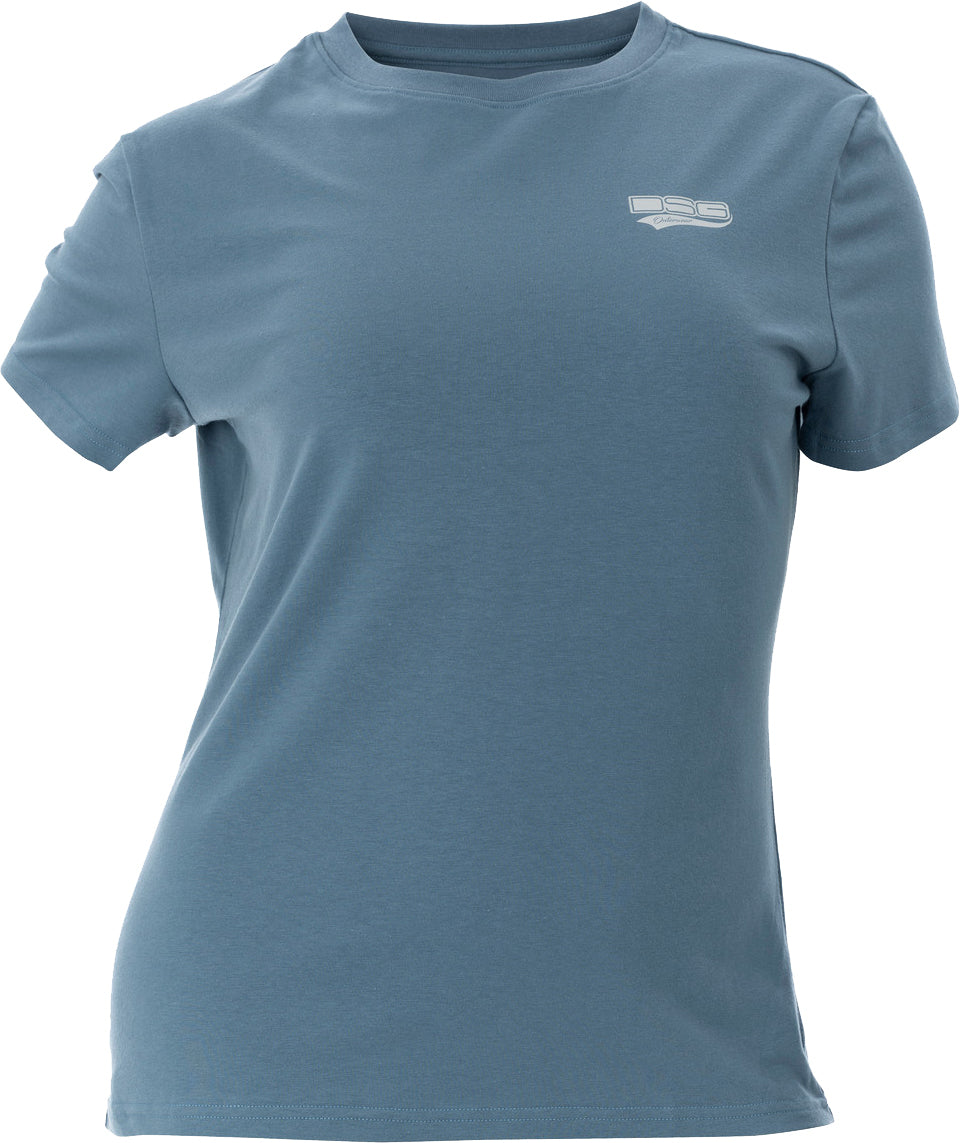 Dsg Casual Logo Tee Steel Blue 2x