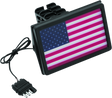 Kuryakyn Freedom Flag LED Hitch Cover Black - Cycle City Outdoors