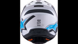 Alpinestars SM3 Heat Helmet Silver/Blue/Black Lg