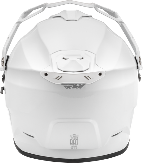 Trekker Solid Helmet White Sm - Cycle City Outdoors