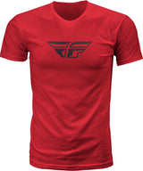 Fly F Wing Tee Red 2x - Cycle City Outdoors