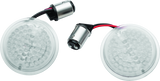 Kuryakyn Luminez L.E.D. Rear Turn Signal Insert 1157 Red - Cycle City Outdoors
