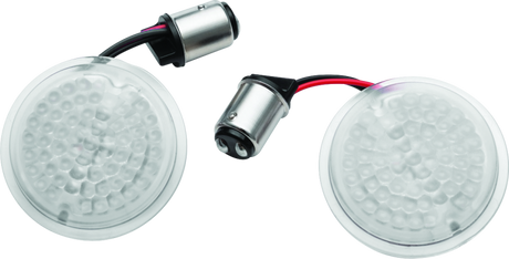 Kuryakyn Luminez L.E.D. Rear Turn Signal Insert 1157 Red - Cycle City Outdoors
