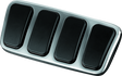 Kuryakyn Brake Pedal Pad For Honda Chrome - Cycle City Outdoors