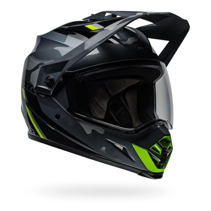 Bell - MX-9 ADV MIPS - Gloss Metallic Gray Camo Alpine Motorcycle Helmet