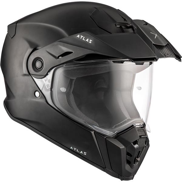 CKX Atlas Adventure Motorcycle Helmet Matte Black – Cycle City