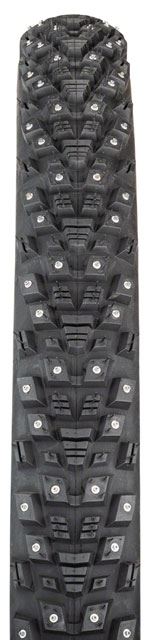 45NRTH Kahva Studded Winter Tire - 27.5x2.1 Tan | 240 Concave Carbide Studs | 60 TPI Tubeless