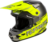 Youth Kinetic Surge Helmet Grey/Hi Vis Yl