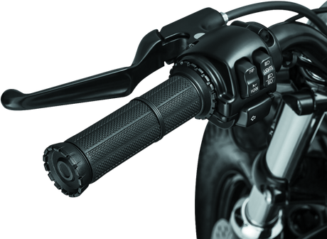 Kuryakyn Riot Grips Dual Cable Satin Black - Cycle City Outdoors