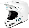 Youth Formula S Carbon Solid Helmet White Yl - Cycle City Outdoors